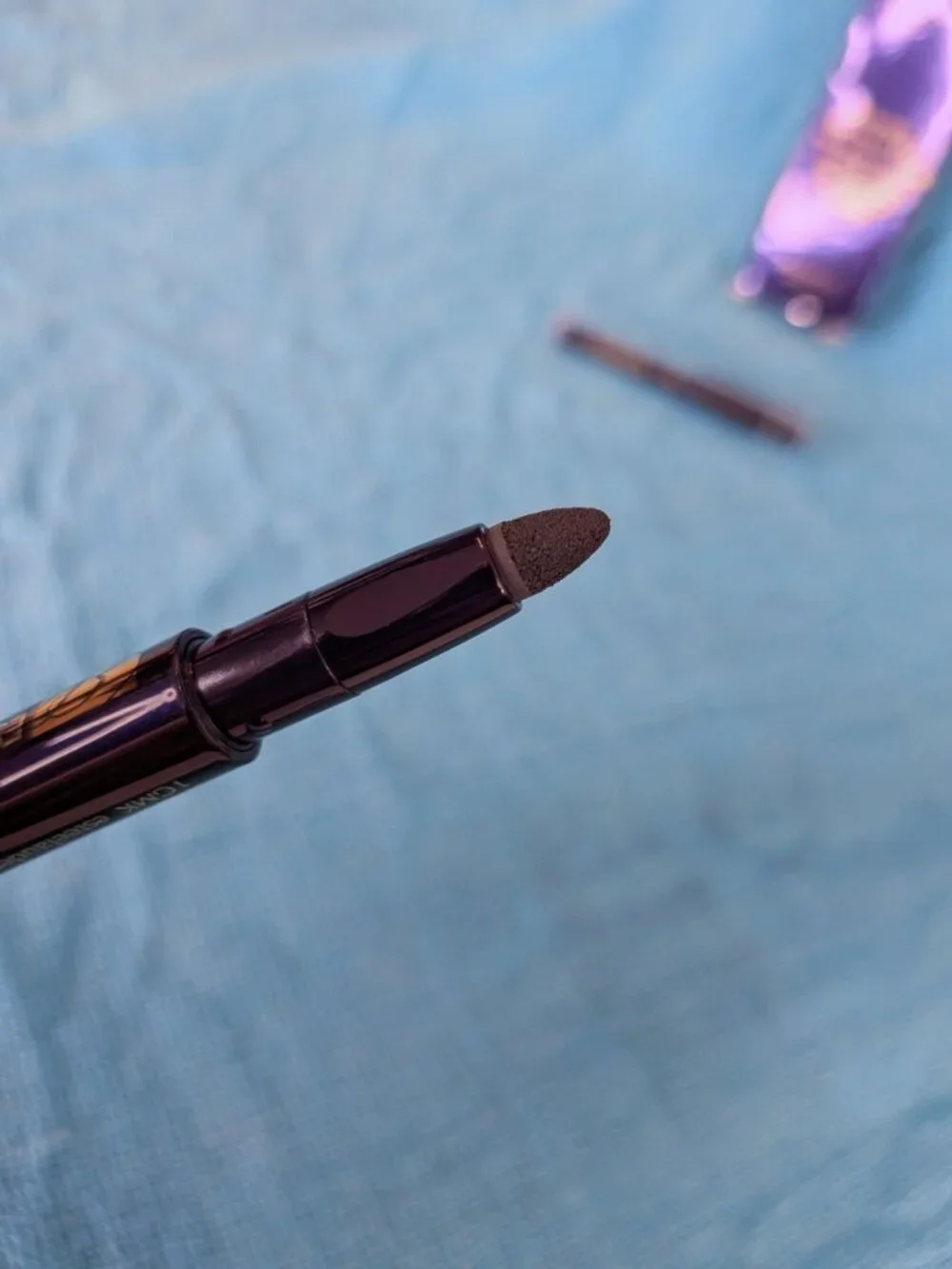 Estee Lauder Automatic Eye Pencil Duo with Brush and 1 Refill Royal Blue #34